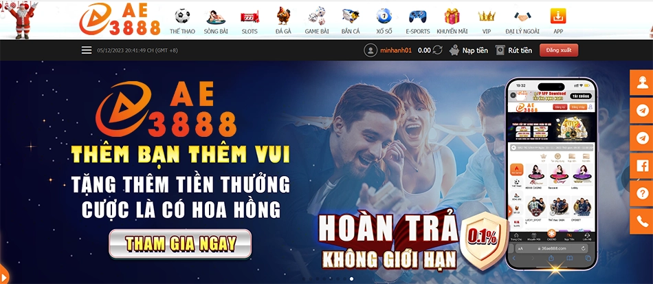 những Lý do người chơi nên tải app AE3888